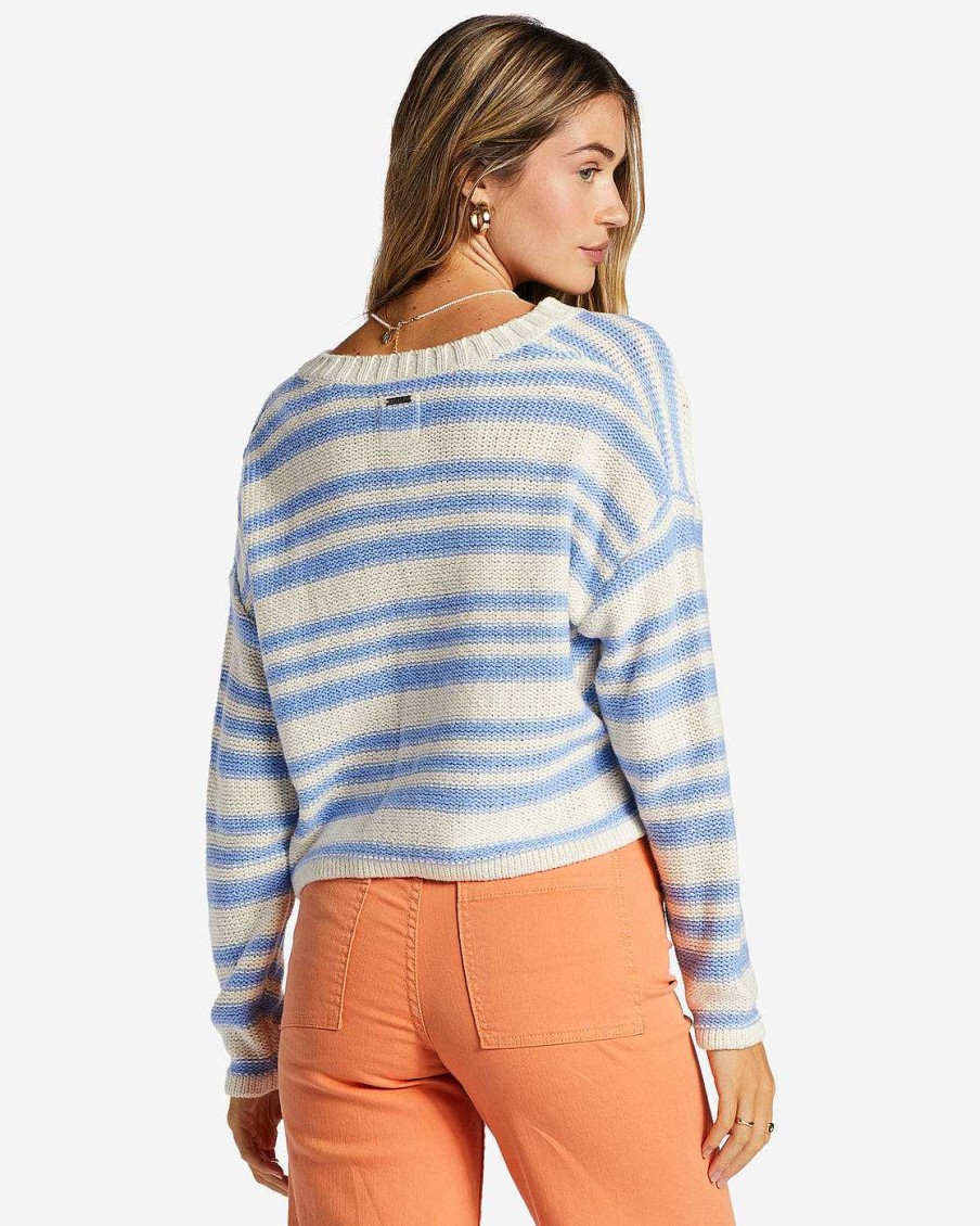 Women'S Billabong Shirts | Make Way Sweater For Women Outta The Blue