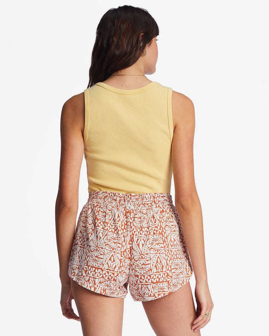 Women'S Billabong Shorts | Road Trippin Shorts For Women Brick