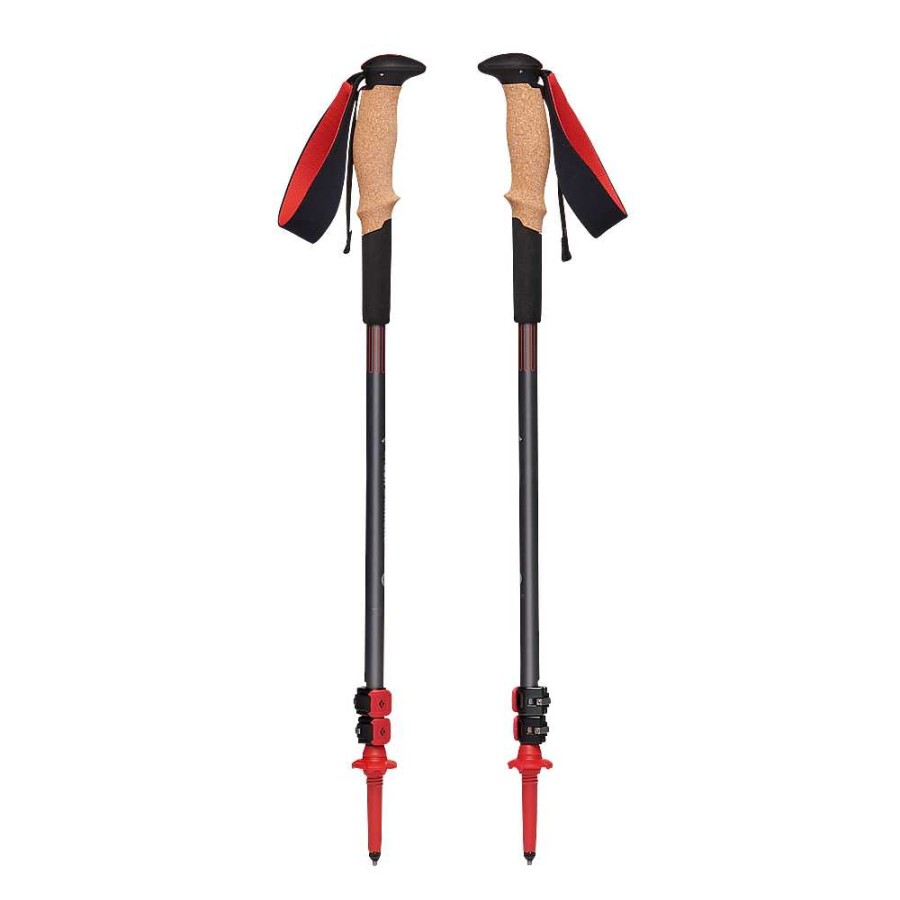 Gear Black Diamond Equipment | Pursuit Shock Trekking Poles Steel Grey-Octane