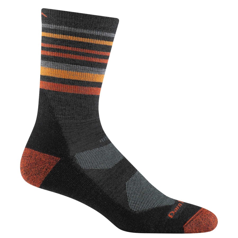 Men'S Darn Tough Socks | Fastpack Micro Crew Lightweight Hiking Socks For Men Charcoal