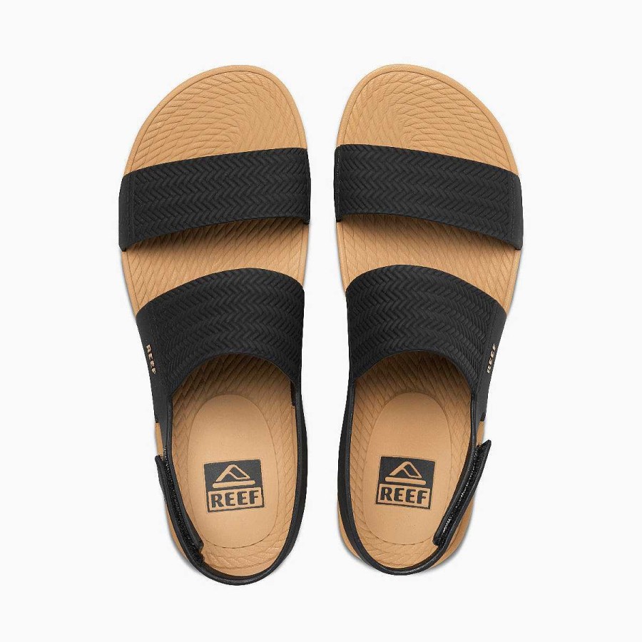 Footwear Reef Sandals | Water Vista Sandals For Women Black/Tan