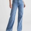 Women'S Duer Pants | Midweight Performance Denim Wide Leg Jeans For Women Vintage