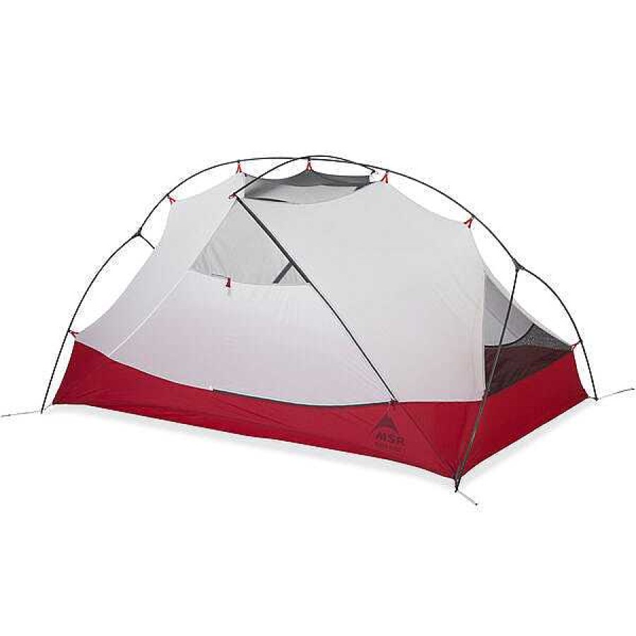 Gear MSR Tents | Hubba Hubba 2-Person Backpacking Tent Red