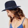 Women'S Carve Designs Head & Neckwear | Capistrano Crushable Hat For Women Navy