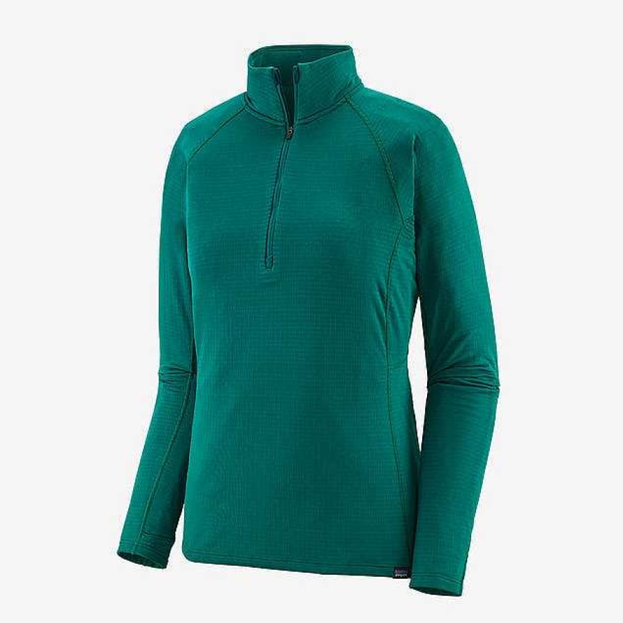 Women'S Patagonia Casual | Capilene Thermal Weight Zip-Neck Pullover For Women