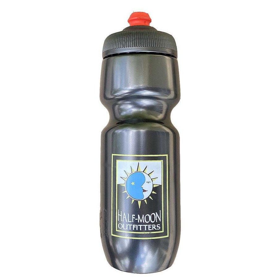 Half-Moon Collection Polar Bottle Half-Moon Gear | Half-Moon Outfitters Breakaway 24 Oz Charcoal