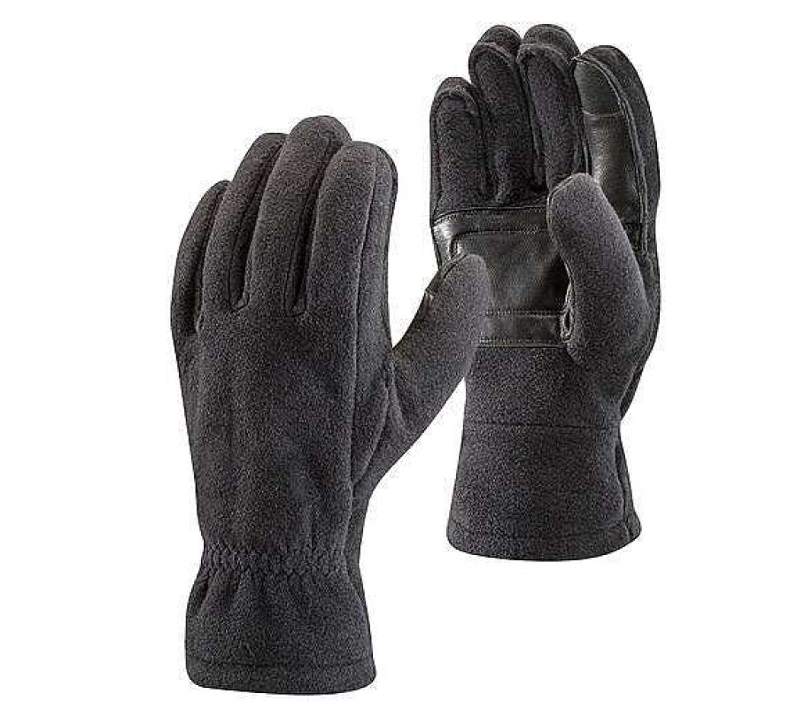 Men'S Black Diamond Equipment Gloves | Midweight Fleece Gloves Black