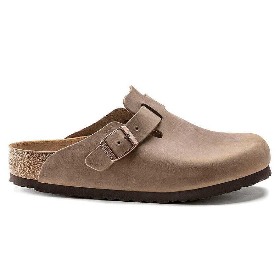 Footwear Birkenstock Shoes | Boston Oiled Leather Clogs