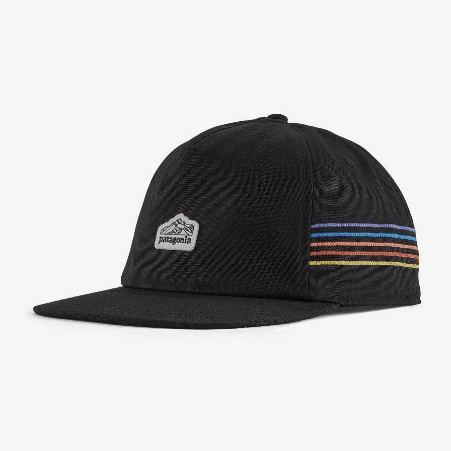 Men'S Patagonia Head & Neckwear | Line Logo Ridge Stripe Funfarer Cap