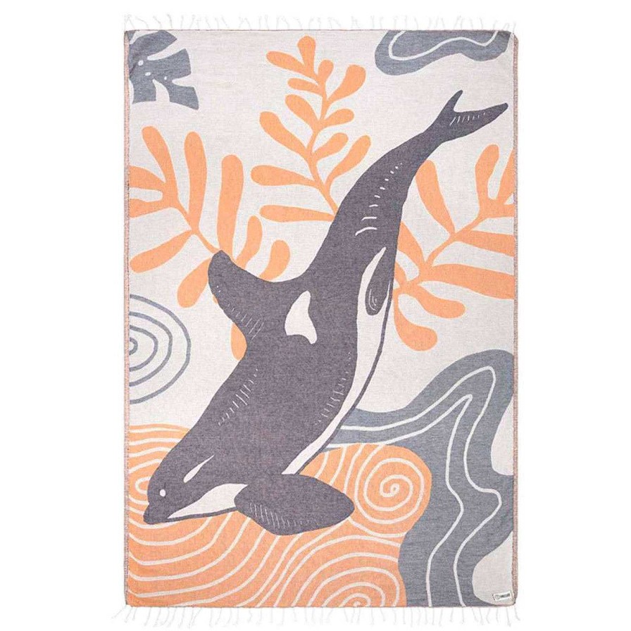 Women'S Sand Cloud Towels | Risso Towel Orange