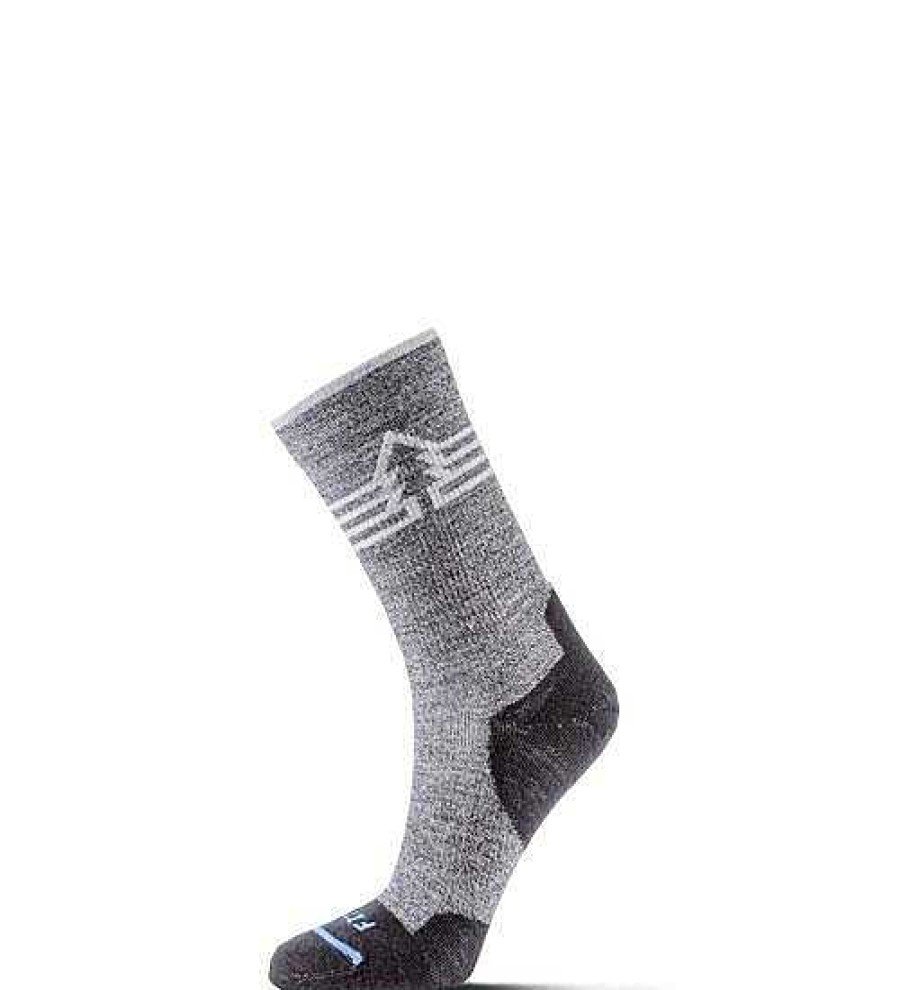 Men'S Fits Socks Socks | Light Hiker Crew Socks Coal