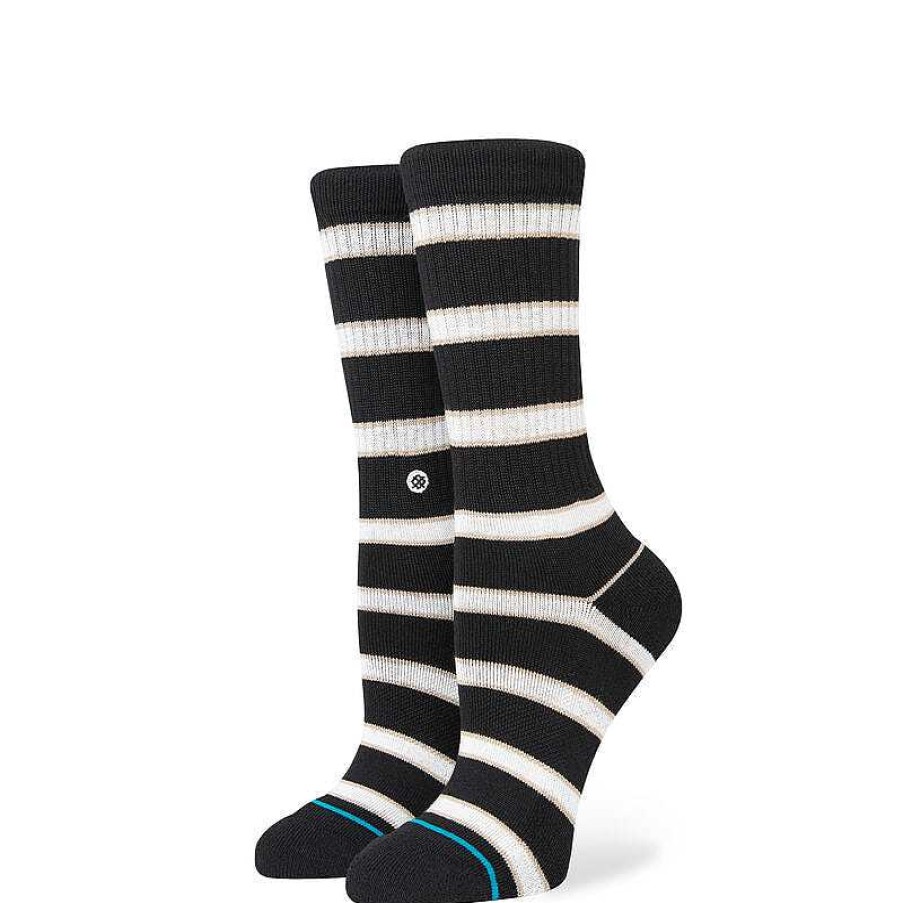 Women'S Stance Socks | Canny Crew Socks For Women Black