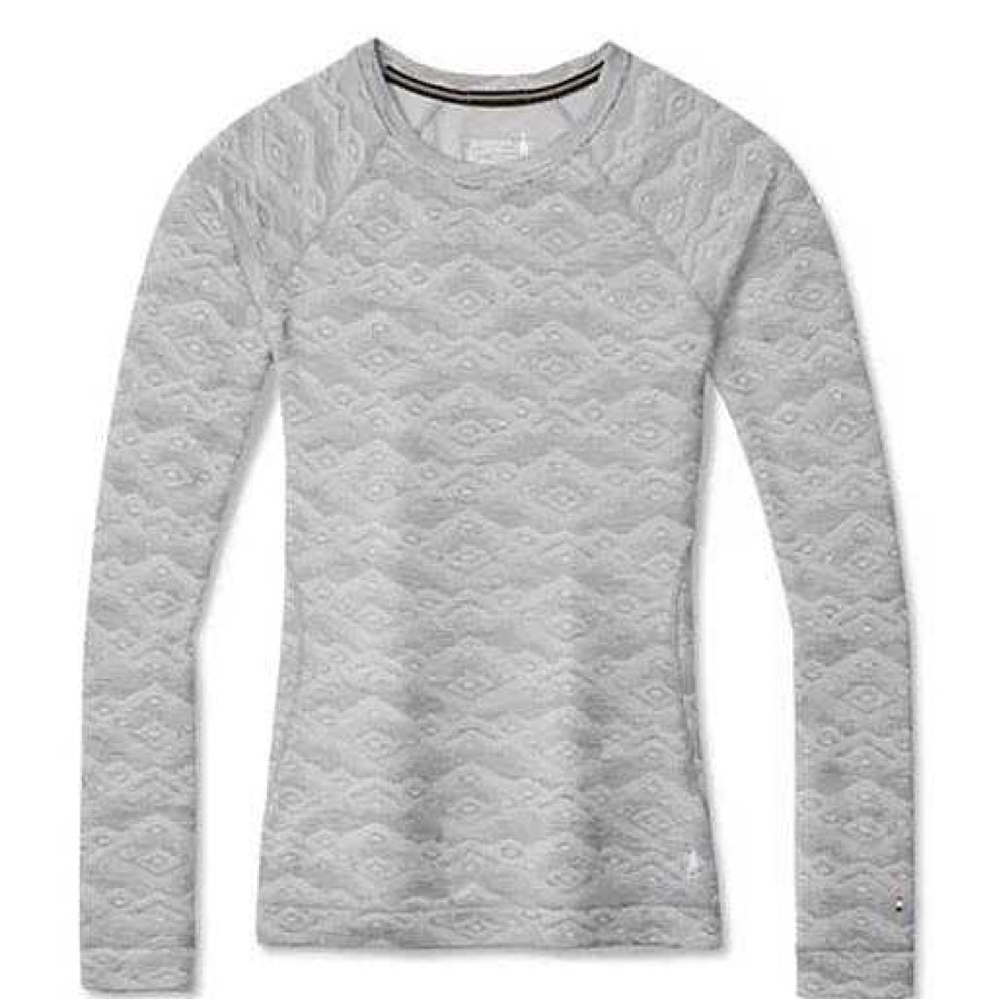 Women'S Smartwool Baselayers & Underwear | Merino 250 Base Layer Pattern Crew For Women