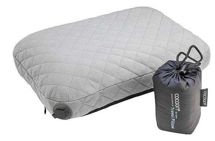 Gear Cocoon | Air-Core Travel Pillow Grey/Charcoal