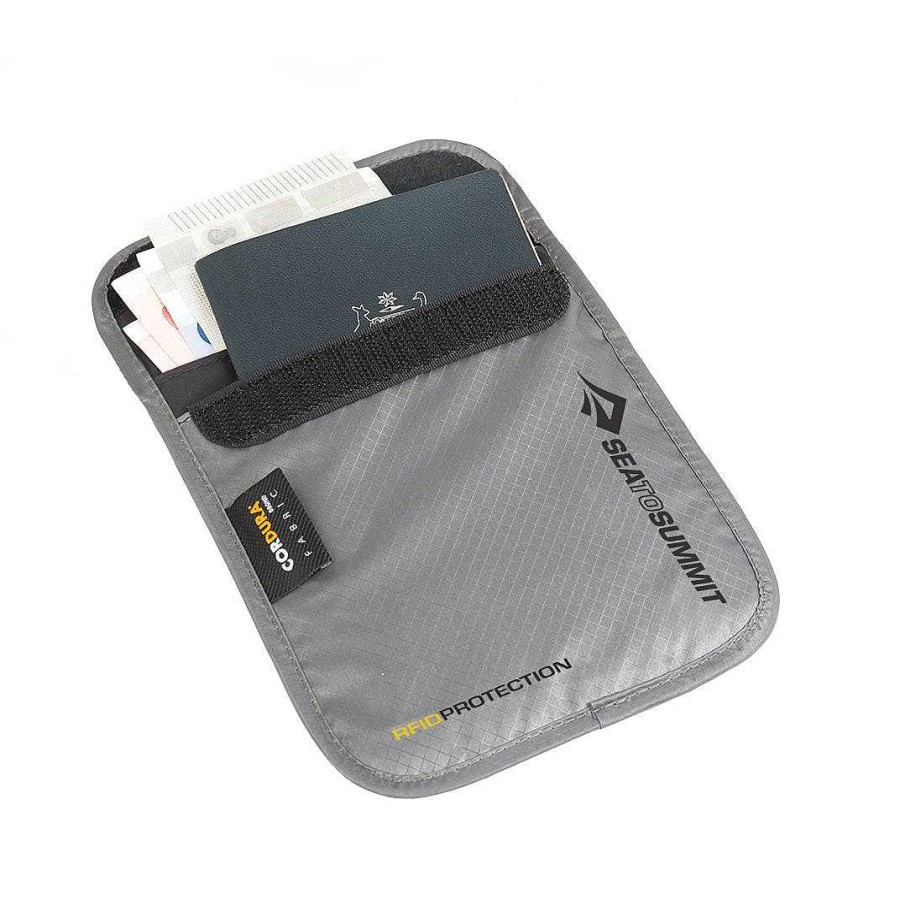 Gear Sea To Summit | Travelling Light Rfid Neck Pouch Grey