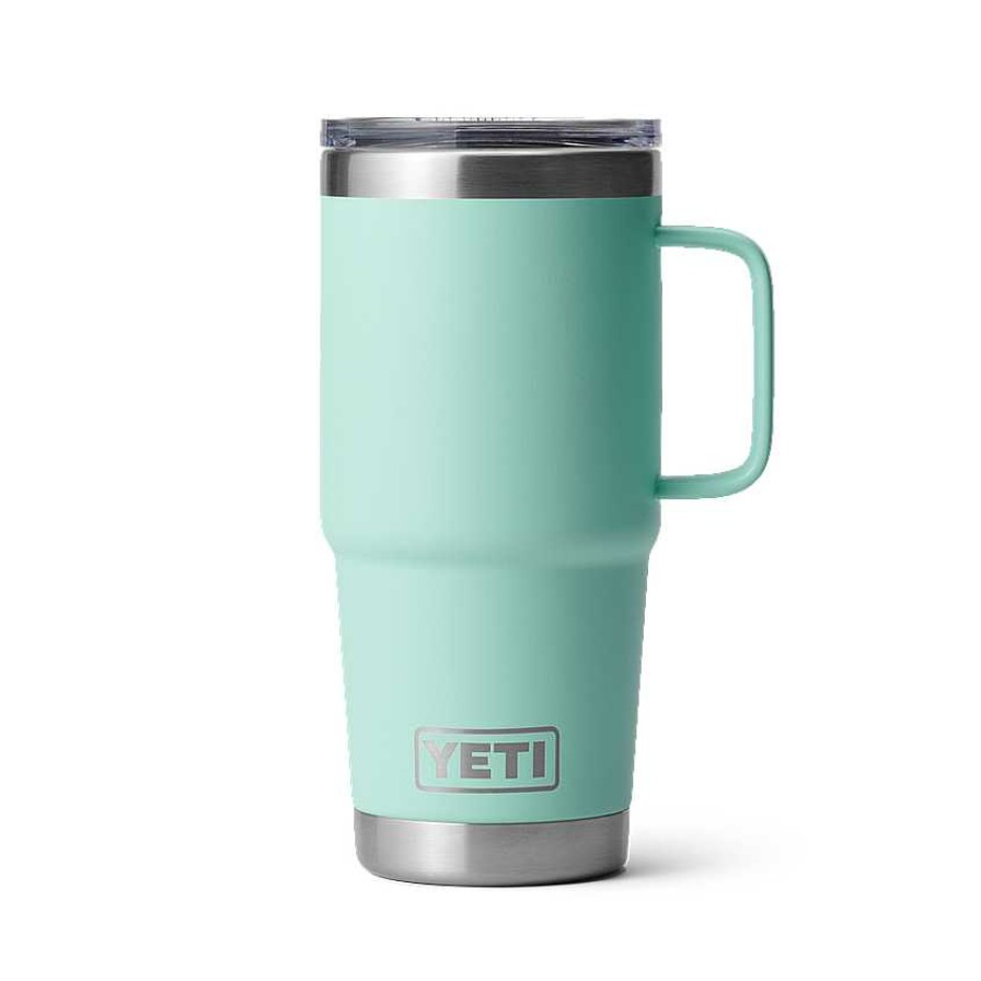 Gear Yeti Bottles & Mugs | Rambler 20Oz Travel Mug With Stronghold Lid Seafoam