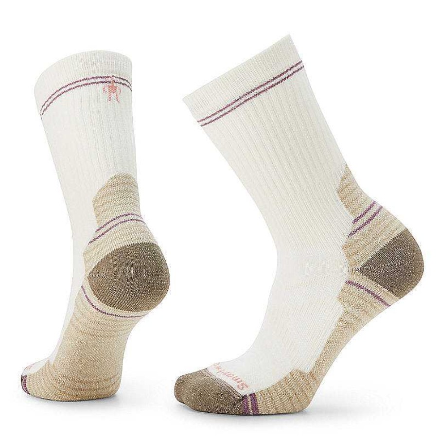 Women'S Smartwool Socks | Hike Light Cushion Crew Socks For Women Natural