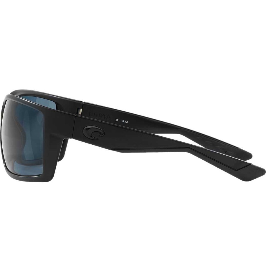 Men'S Costa Del Mar Sunglasses & Goggles | Reefton Sunglasses Blackout / Gray