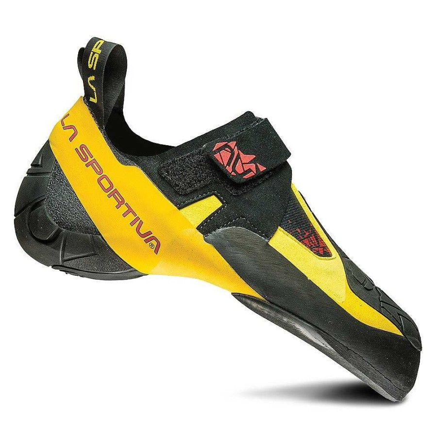 Footwear La Sportiva Shoes | Skawama Climbing Shoes For Men Black/Yellow