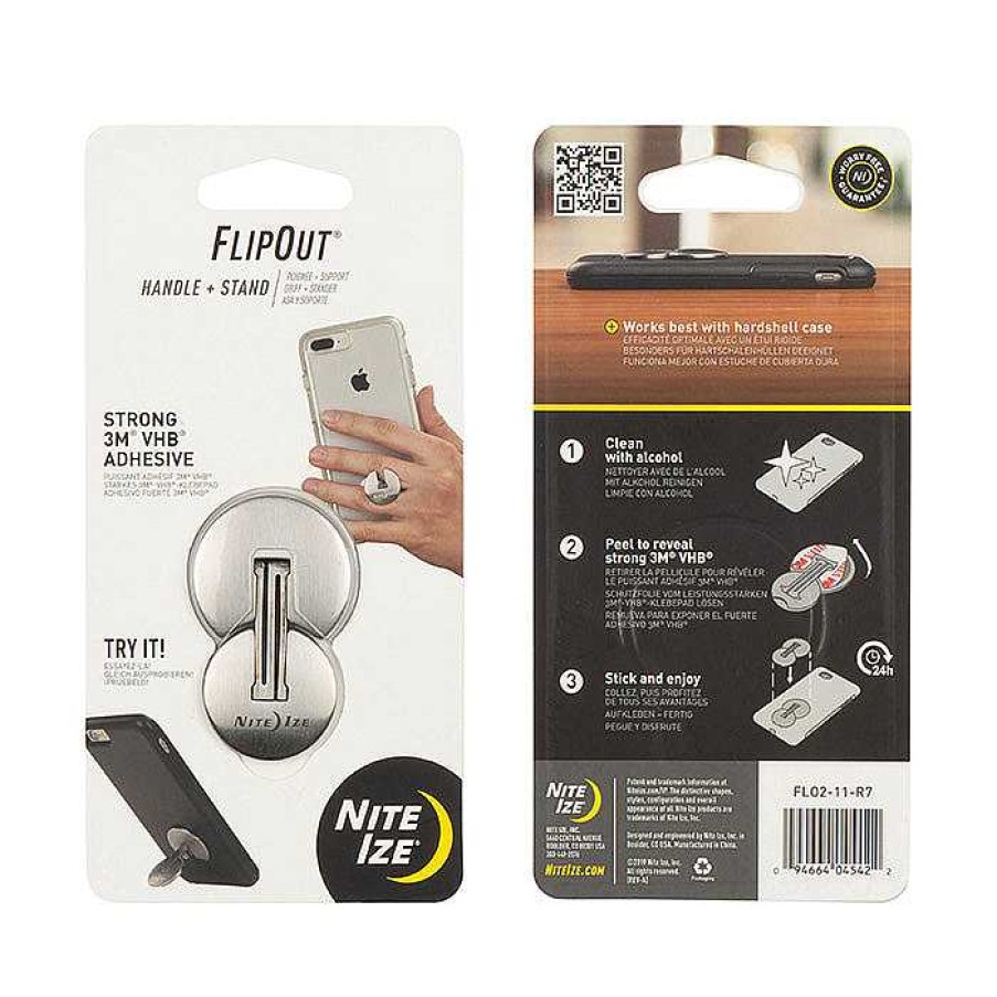 Gear Nite Ize | Flipout Handle & Stand Stainless Steel