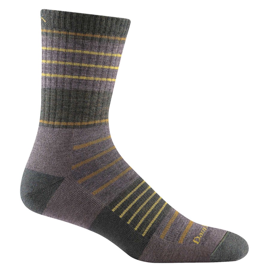 Men'S Darn Tough Socks | Highline Micro Crew Midweight Cushion Sock For Men