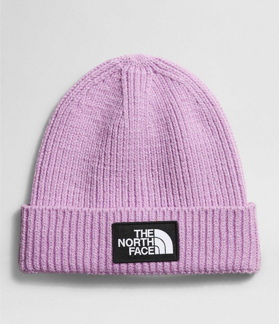 Kids' The North Face Head & Neckwear | Tnf Box Logo Cuffed Beanie For Kids'