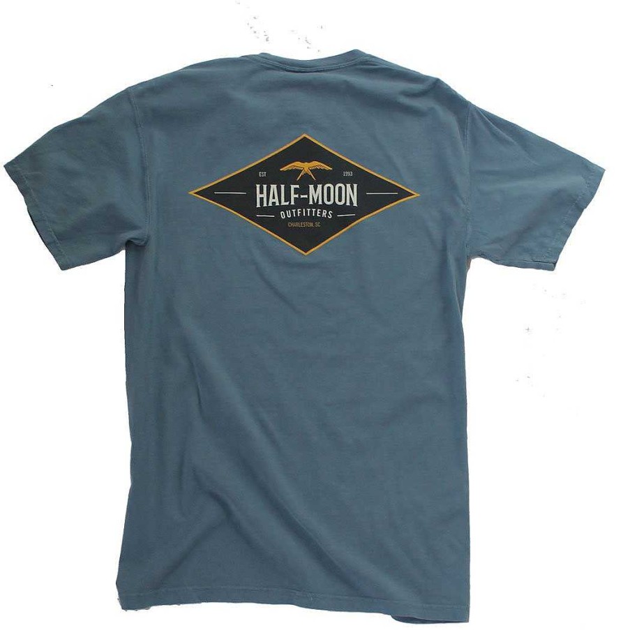 Half-Moon Collection Half-Moon Outfitters Half-Moon Apparel | Diamond Bird Short Sleeve Pocket T-Shirt