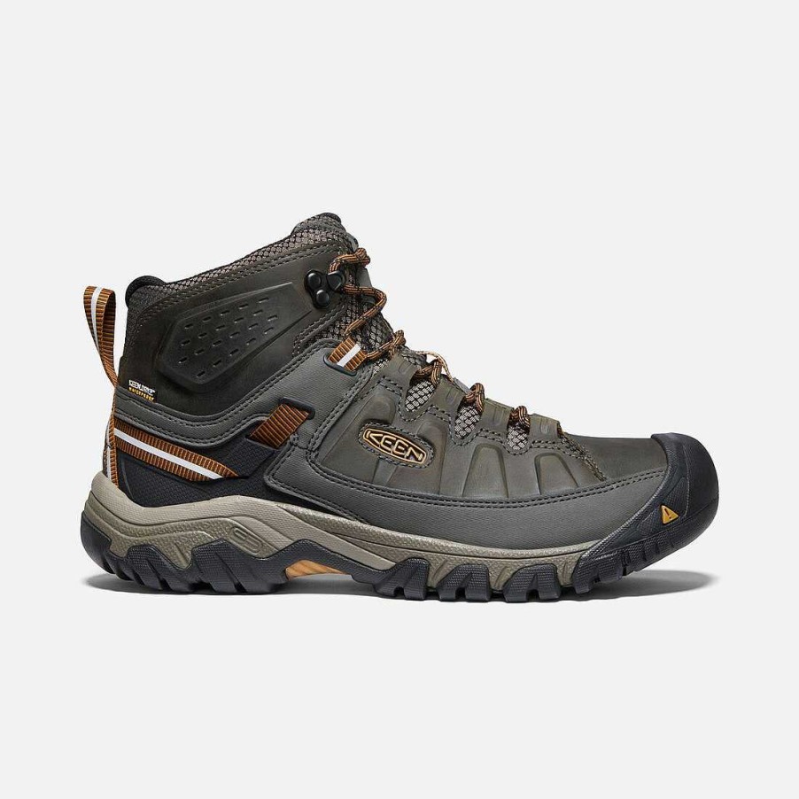 Footwear Keen Boots | Targhee Iii Mid Leather Waterproof For Men Black Olive