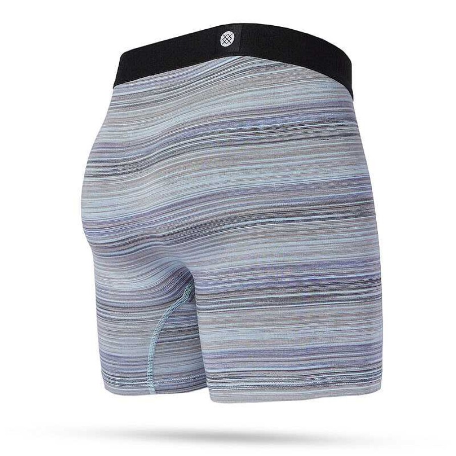 Men'S Stance Baselayers & Underwear | Dakota Butter Blend Boxer Brief For Men Blue