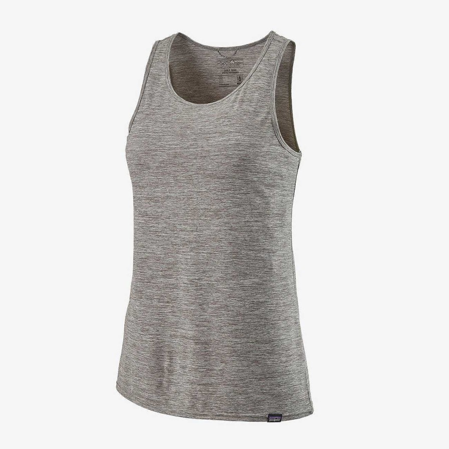 Women'S Patagonia Tank Tops | Capilene Cool Daily Tank Top For Women Feather Grey