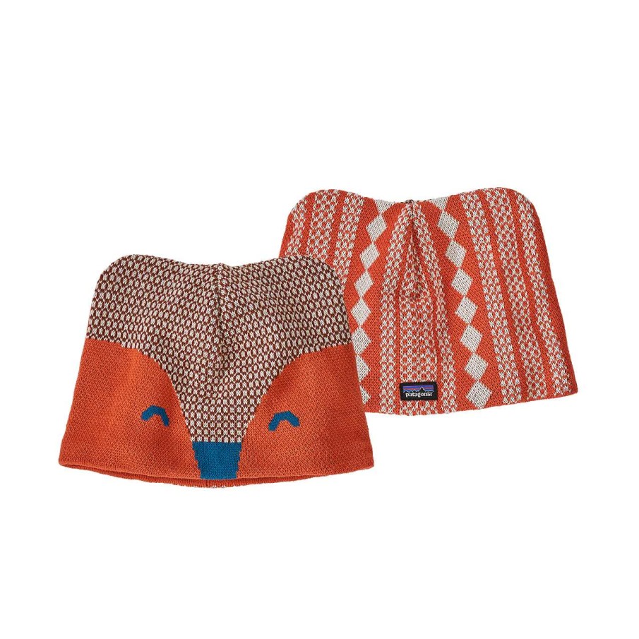 Kids' Patagonia Head & Neckwear | Animal Friends Beanie For Baby