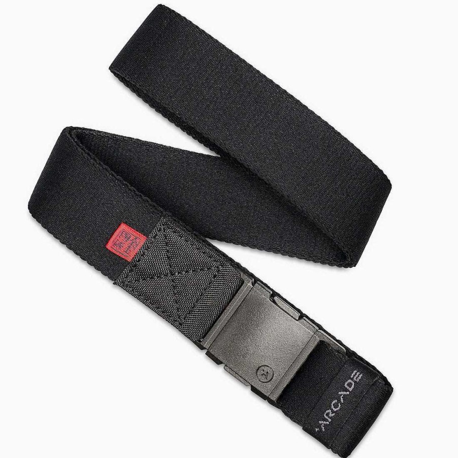 Men'S Arcade Belts Belts | Ridge Jimmy Chin Belt Black/Red