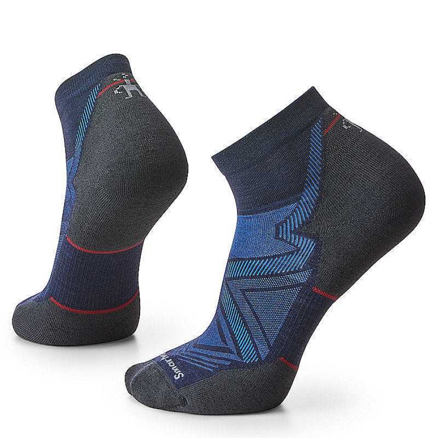 Men'S Smartwool Socks | Run Targeted Cushion Ankle Socks For Men