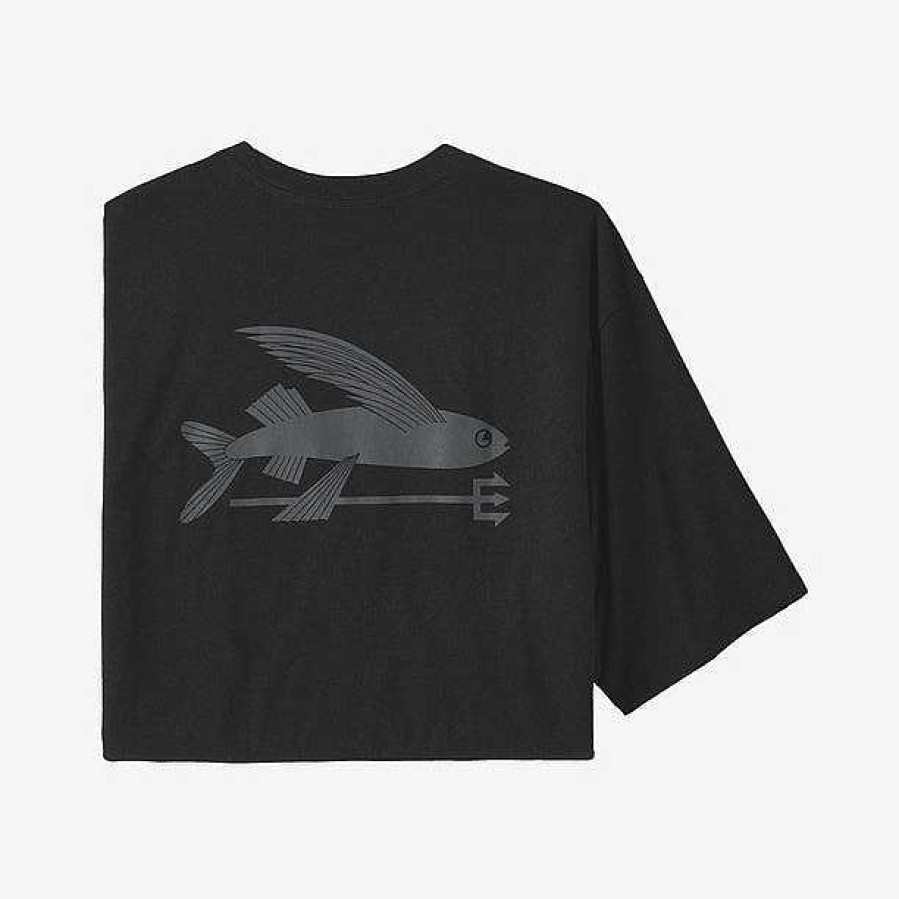 Men'S Patagonia T-Shirts | Flying Fish Organic T-Shirt For Men