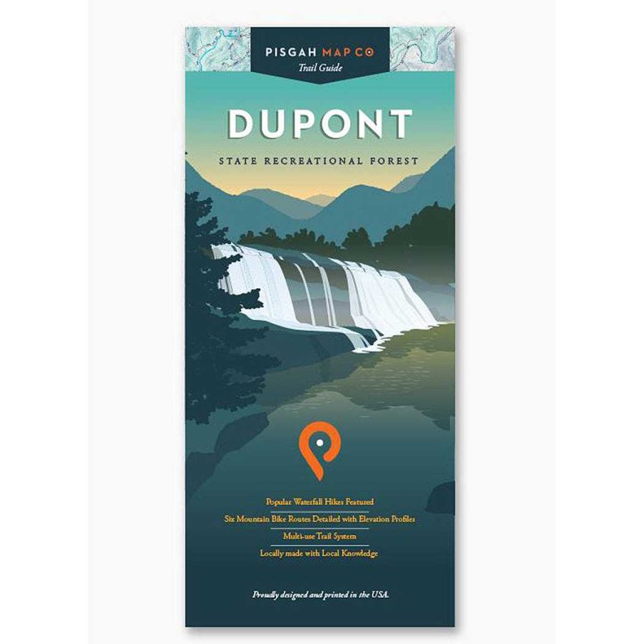 Gear Pisgah Map Company | Dupont State Recreatio L Forest Map Na