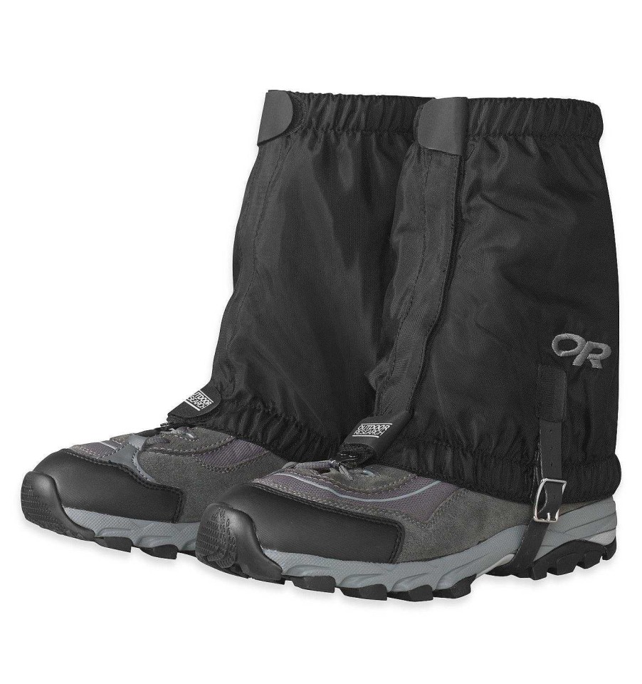 Footwear Outdoor Research Shoes | Rocky Mountain Low Gaiters Black