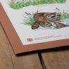 Gear Landmark Project | Baby Animals Educational Poster One Color