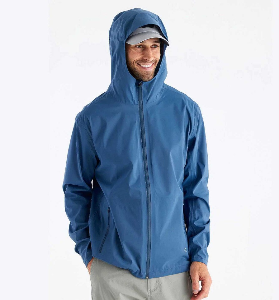 Men'S Free Fly Apparel Rain & Snow Wear | Cloudshield Rain Jacket For Men