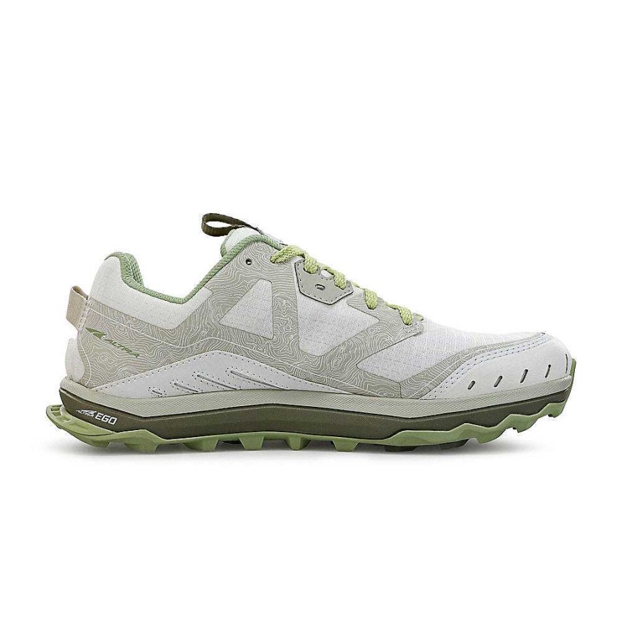 Footwear Altra Shoes | Lone Peak 6 For Women White/Green