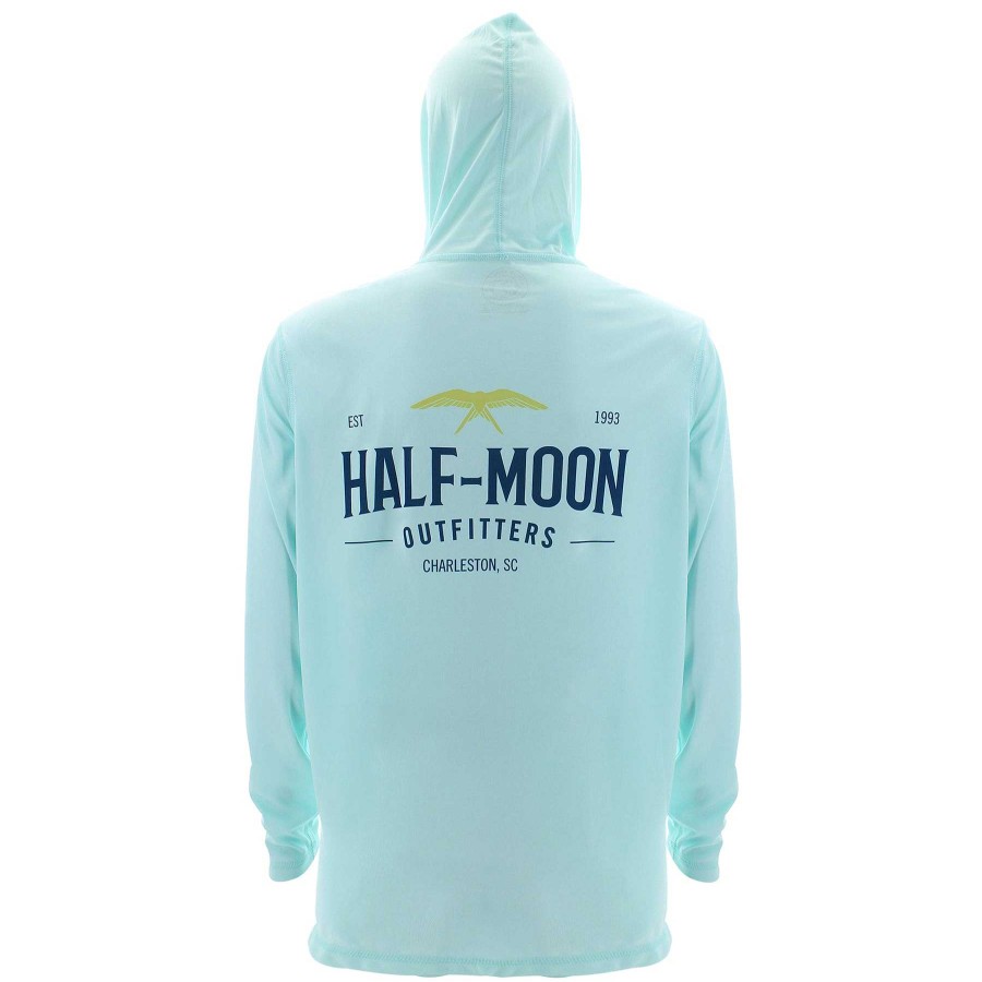 Half-Moon Collection Half-Moon Outfitters Half-Moon Apparel | Flying Bird Sun Protection Long Sleeve Hoodie