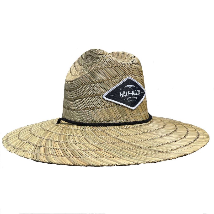 Half-Moon Collection Half-Moon Outfitters Half-Moon Apparel | Waterman Diamond Bird Sun Hat Natural