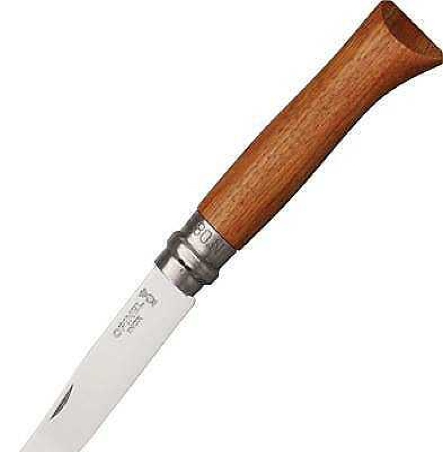 Gear Opinel | No.08 Polished Stainless Steel Folding Knife Bubinga