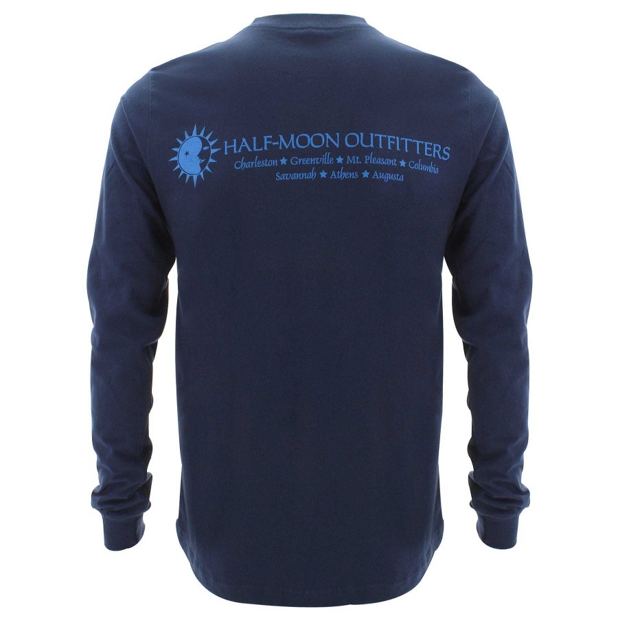 Half-Moon Collection Half-Moon Outfitters Half-Moon Apparel | Hmo Logo Long Sleeve T-Shirt