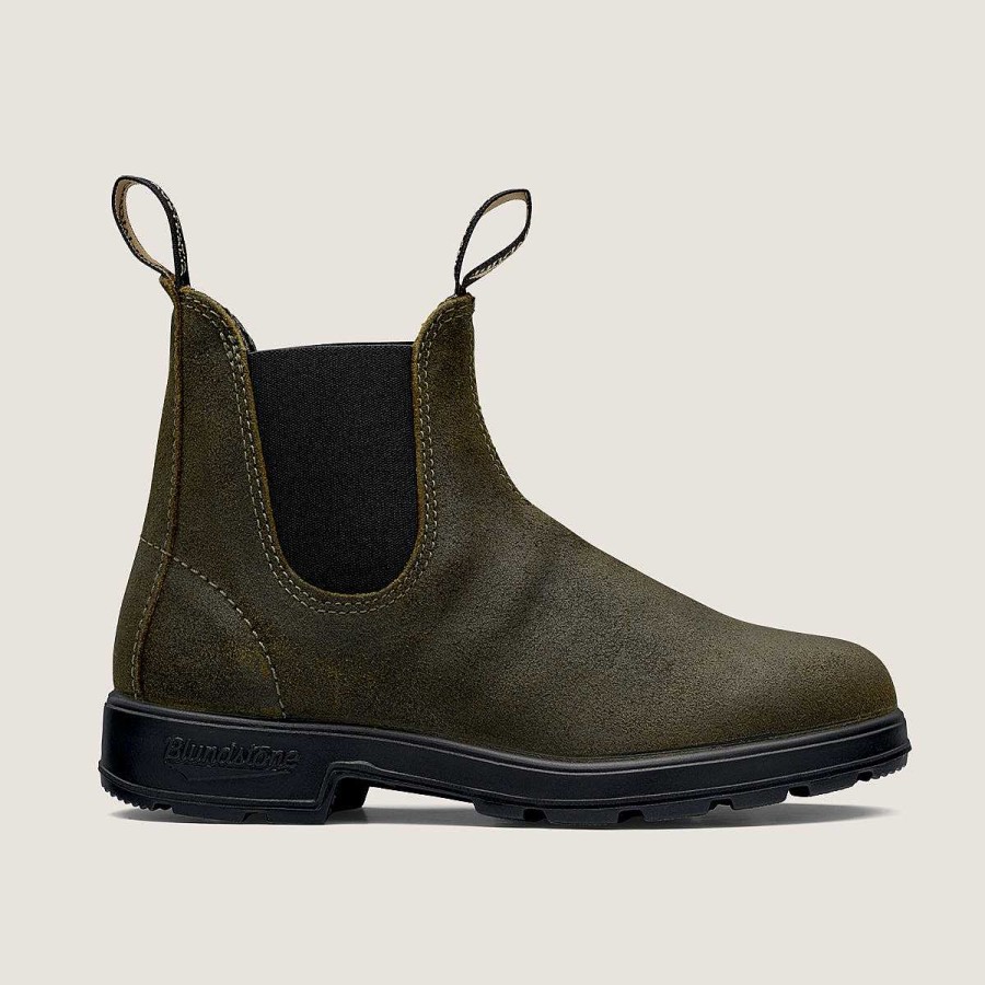 Footwear Blundstone Boots | 1615 Chelsea Boots Dark Olive