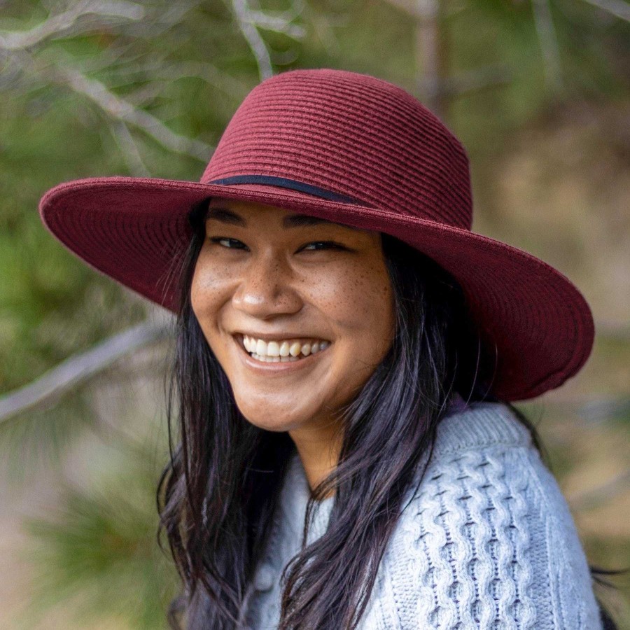 Women'S Sunday Afternoons Head & Neckwear | Joslyn Hat For Women Merlot