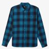 Men'S O'Neill Shirts | Redmond Plaid Stretch Flannel For Men