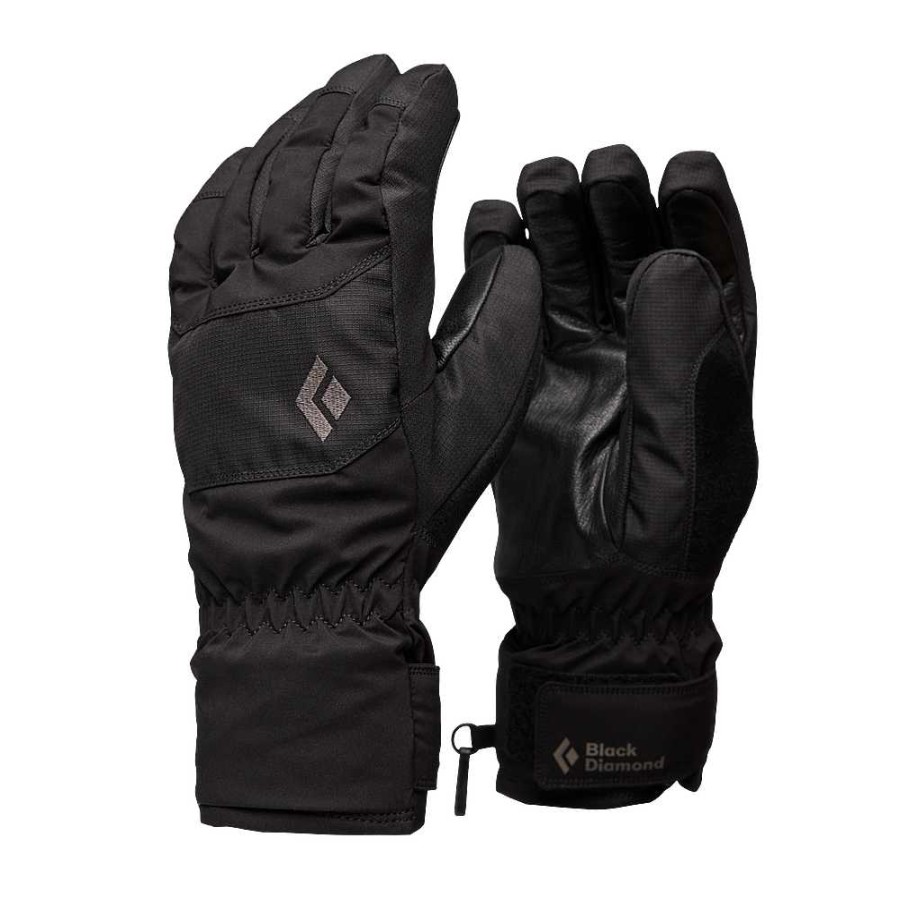 Men'S Black Diamond Equipment Gloves | Mission Lt Gloves Black