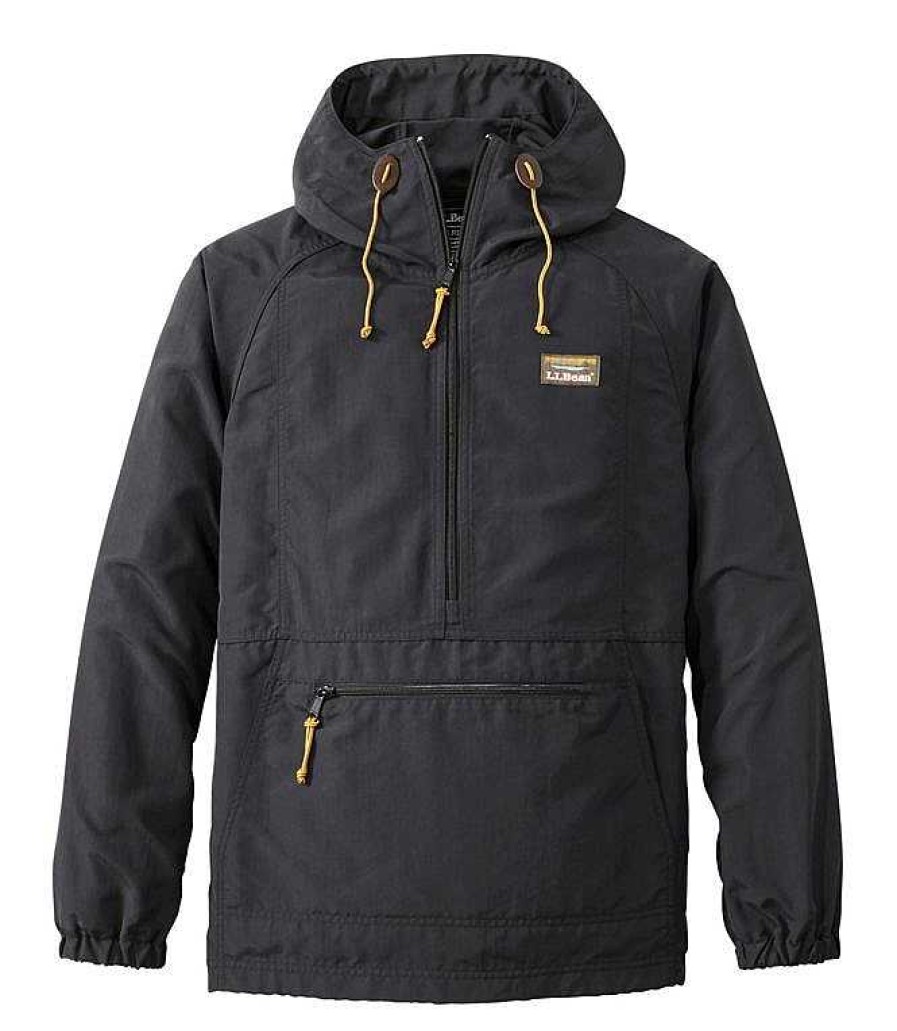 Men'S L.L.Bean Rain & Snow Wear | Mountain Classic Anorak For Men Black