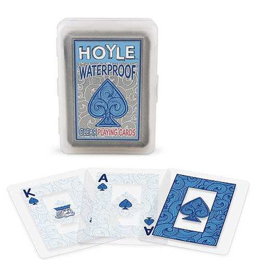 Gear Liberty Mountain | Hoyle Waterproof Clear Playing Cards Blue