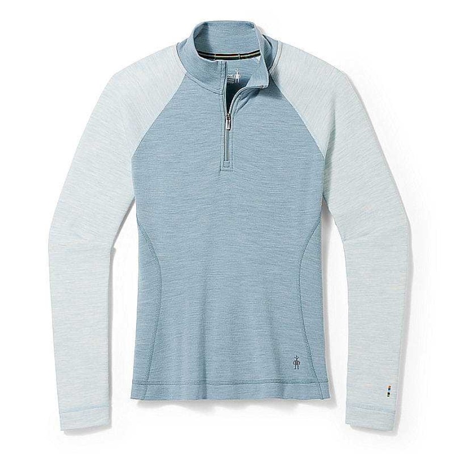 Women'S Smartwool Baselayers & Underwear | Classic Thermal Merino Base Layer 1/4 Zip For Women